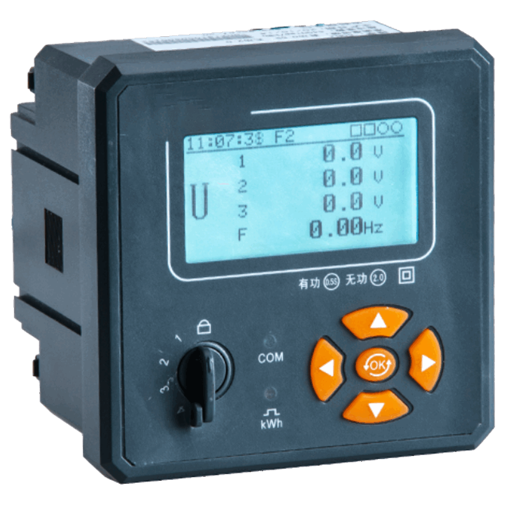 關鍵詞:三相有功智能電能表;描述:支持全電力參數測量（U、I、P、Q、S、PF、F）；
								支持雙向有功、無功電能計量，支持有功、無功脈沖輸出；；
								尖峰平谷）；
								支持電能質量分析功能:電壓電流不平衡度測量、電壓電流相角測量、2-63次分次諧波、總（奇、偶）諧波測量、電壓波峰系數、電話波峰因子、電流K系數測量；
								支持事件記錄（128條，支持TF卡擴展）、報警記錄（包含66種報警，各種報警可記錄最近16條，支持TF卡擴展）、最大需量（歷史12月，正反向）以及極值統計（本月和上月）